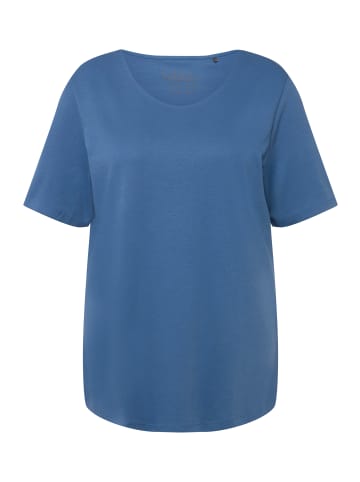 Ulla Popken Shirt in denimblau
