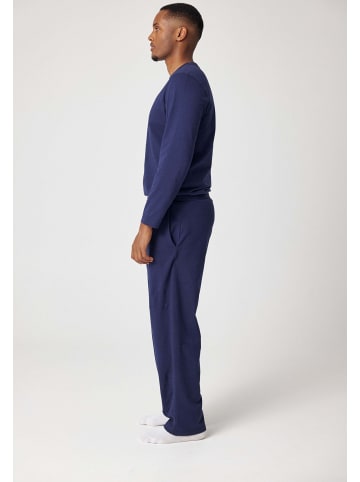 SNOCKS Schlafanzug Unterteil Herren lang 1 Stück in Dunkelblau