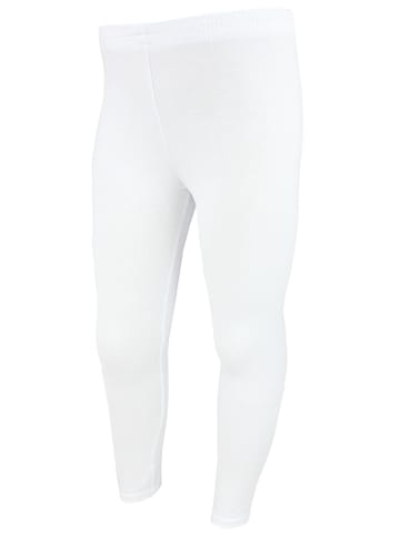 TupTam Mädchen Lange Leggings 2er Pack in weiß