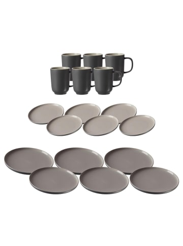 Ritzenhoff & Breker 18er Set Tafelservice Jasper in – in grau