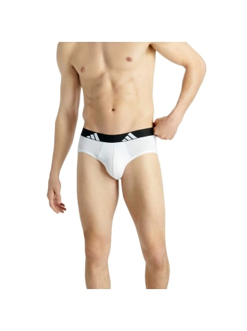 adidas 3er Pack Brief Active Flex Cotton in Mehrfarbig