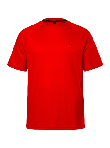 JP1880 Kurzarm T-Shirt in mohnrot