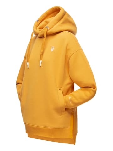 Navahoo Kapuzensweatshirt Silberengelchen in Mid Yellow