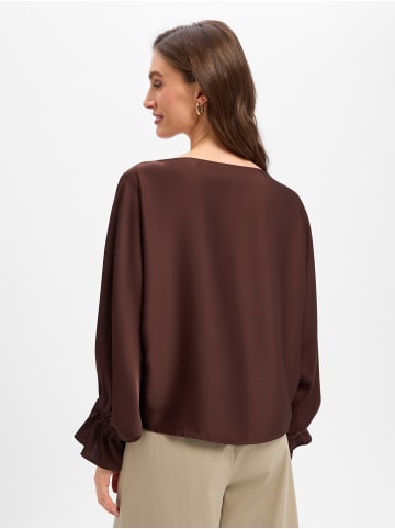 Vera Mont Bluse in schoko - 0002