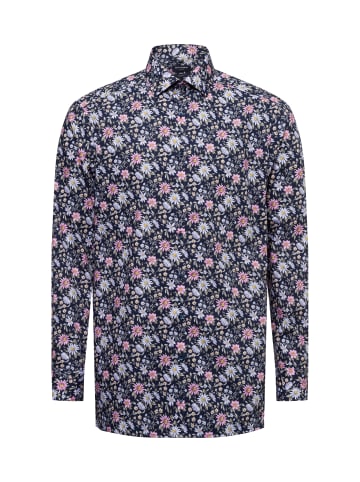 OLYMP  Hemd Luxor in marine altrosa