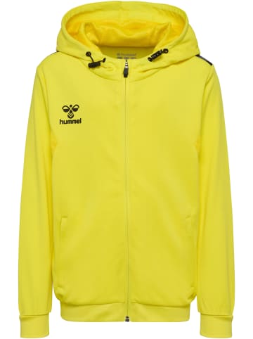 Hummel Hummel Zip Jacke Hmlauthentic Multisport Kinder Atmungsaktiv Schnelltrocknend in BLAZING YELLOW