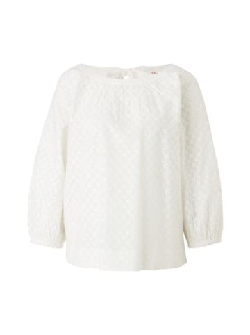 S.OLIVER RED LABEL Langarmbluse in Beige