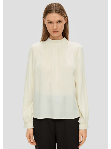 s.Oliver BLACK LABEL Bluse langarm in Creme