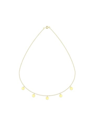 Alexander York Kette PLÄTTCHEN in Gold aus 925 Sterling Silber in gold