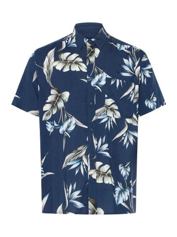 BLEND Kurzarmhemd BHAmelo in Dunkelblau