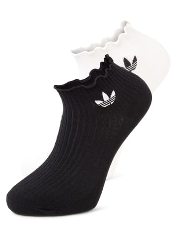 Adidas originals Socken in weiß schwarz