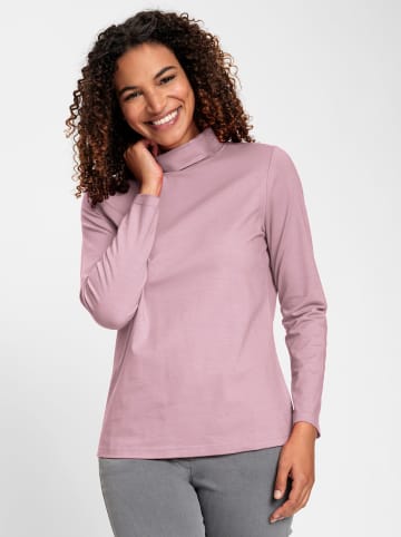 WITT WEIDEN Rollkragen-Shirt in rosé