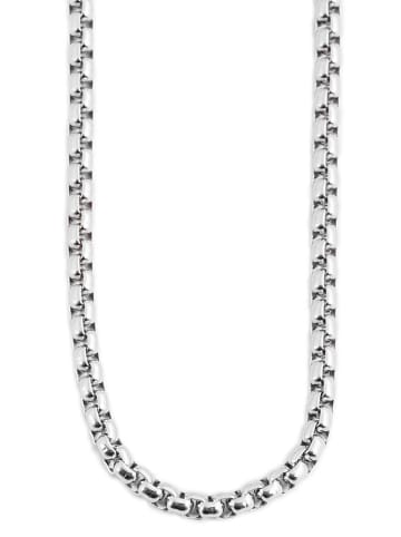 Adeliás Unisex Halskette – Venezianerkette aus Edelstahl in silber