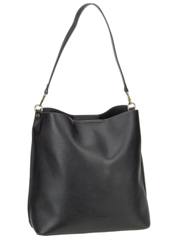 Seidenfelt Handtasche Meloy Hobo in Black