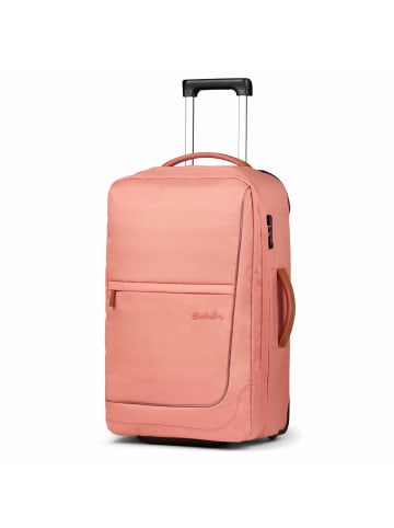 Satch Flow - 2-Rollen-Trolley M 65 cm in pure coral