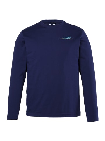 Men Plus Kurzarm T-Shirt in nachtblau