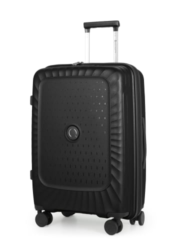 Hauptstadtkoffer Kotti - 3er Koffer-Set Trolley Gepäckset, TSA, 4 Rollen (S, M & L) in Schwarz