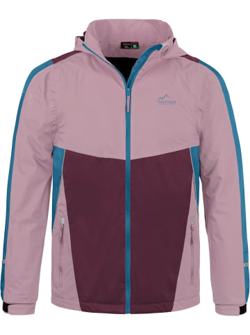 Normani Outdoor Sports Kinder Regenjacke mit Fleecefutter Wasilla in Rosa