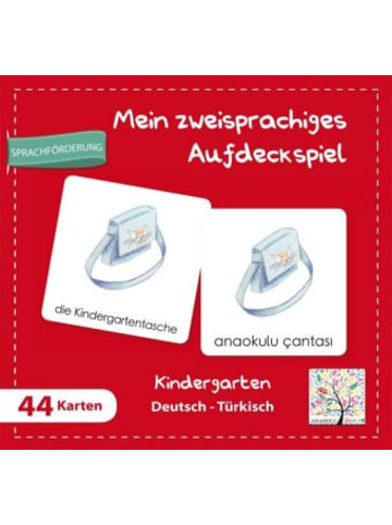 Schulbuchverlag Anadolu Spiel - Mein Zweisprachiges Aufdeckspiell, Kindergarten Deutsch-Türkisch (