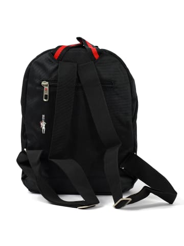 Travel n meet Polyester Freizeitrucksack Travel N Meet Rucksack schwarz ca. 26cm