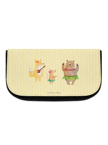 Mr. & Mrs. Panda Kulturbeutel Waldtiere Aloha ohne Spruch in Gelb Pastell