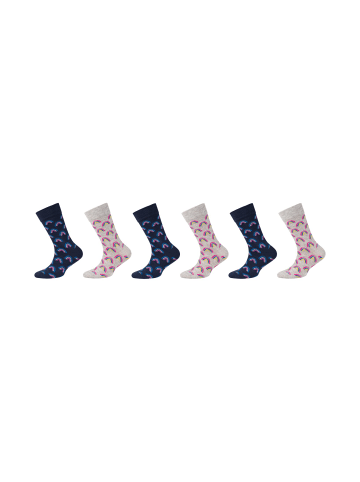 camano Socken 6er Pack ca-soft in fog melange