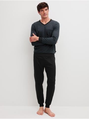 Calida Pyjama in schwarz