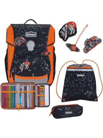 Scout Neo Schulranzen-Set 4-tlg. DIN Space Data 2024 in schwarz