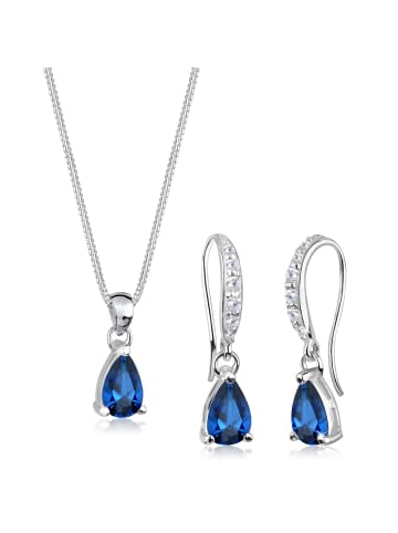 Elli Schmuck-Set für Damen in blau
