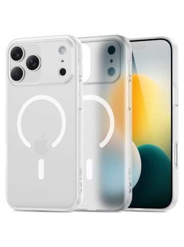 TechProtect Tech Protect MagSlim Case kompatibel mit iPhone 17 Pro Max mattweiß in Weiß