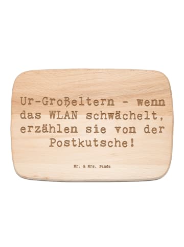Mr. & Mrs. Panda Schneidebrett Spruch Ur-Großeltern Geschichten ... in Transparent