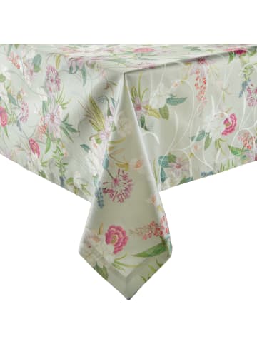 Erwin Müller Baumwollmischung Tischdecke in hellgrün