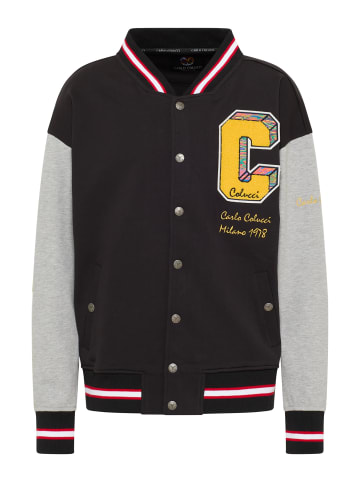 Carlo Colucci Strickjacke Dara in Schwarz