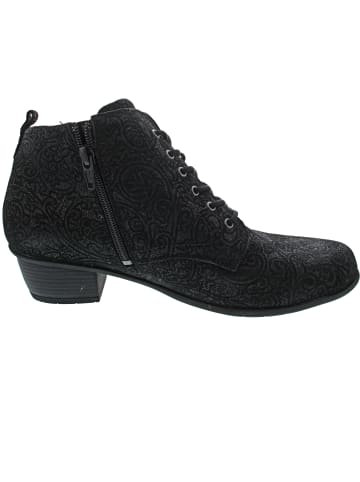 WALDLÄUFER Haifi Schnürstiefelette Schwarz