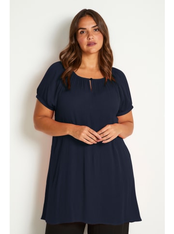KAFFE curve Tunika KCami A-shape in Midnight Marine