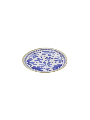 APS Teller FLORYN in blau - Ø 27 cm, H: 2 cm