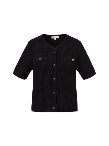 Marie Lund Strickjacke in schwarz - 0001