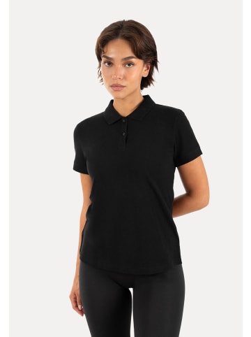 SMILODOX Poloshirt Basic Soreya in Schwarz