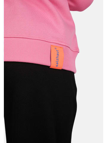 Salzhaut Rundhalspullover für Damen in rosa