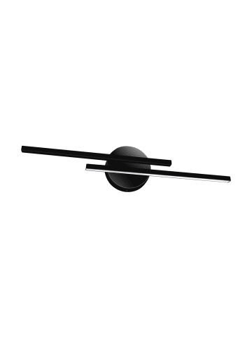 Licht-Erlebnisse Wandlampe EEK F (B)55 x (H)12 cm in Schwarz