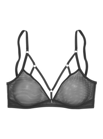 LASCANA Bralette-BH in schwarz