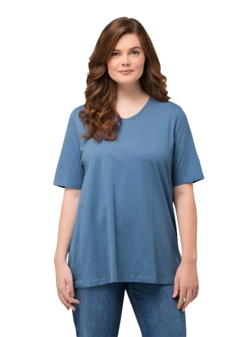 Ulla Popken Shirt in rauchblau