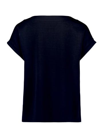 Betty Barclay Sweatshirt mit Strass in dunkelblau
