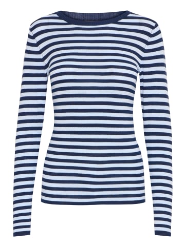 ICHI IHDiane regular fit in Total Eclipse w. cashmere blue