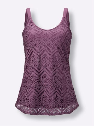 WITT WEIDEN Oversized-Tankini-Top in violett