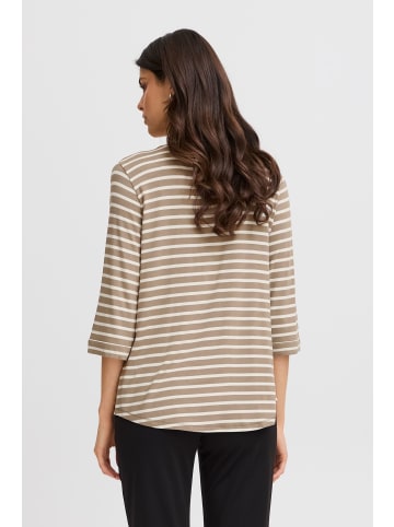 Fransa T-shirt FRFEPORSI Relaxed fit in Brindle Mix