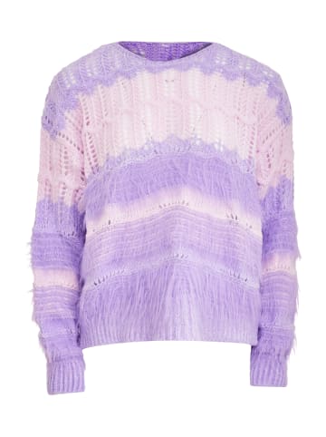 Poomi Strickpullover in Flieder