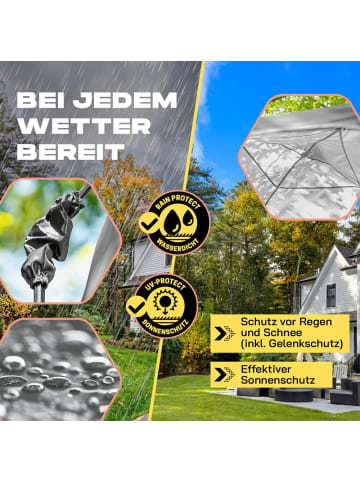 Where Tomorrow Pop Up Pavillon Gartenzelt Hellgrau  grau