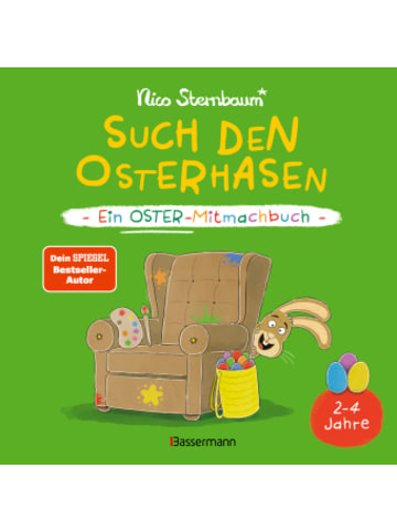 Bassermann Verlag Buch - Such den Osterhasen. Ein Oster-Mitmachbuch. Zum Schütteln, Schaukel