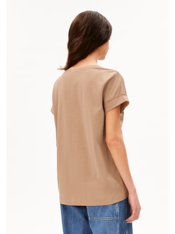 armedangels T-Shirt Idaara in camel